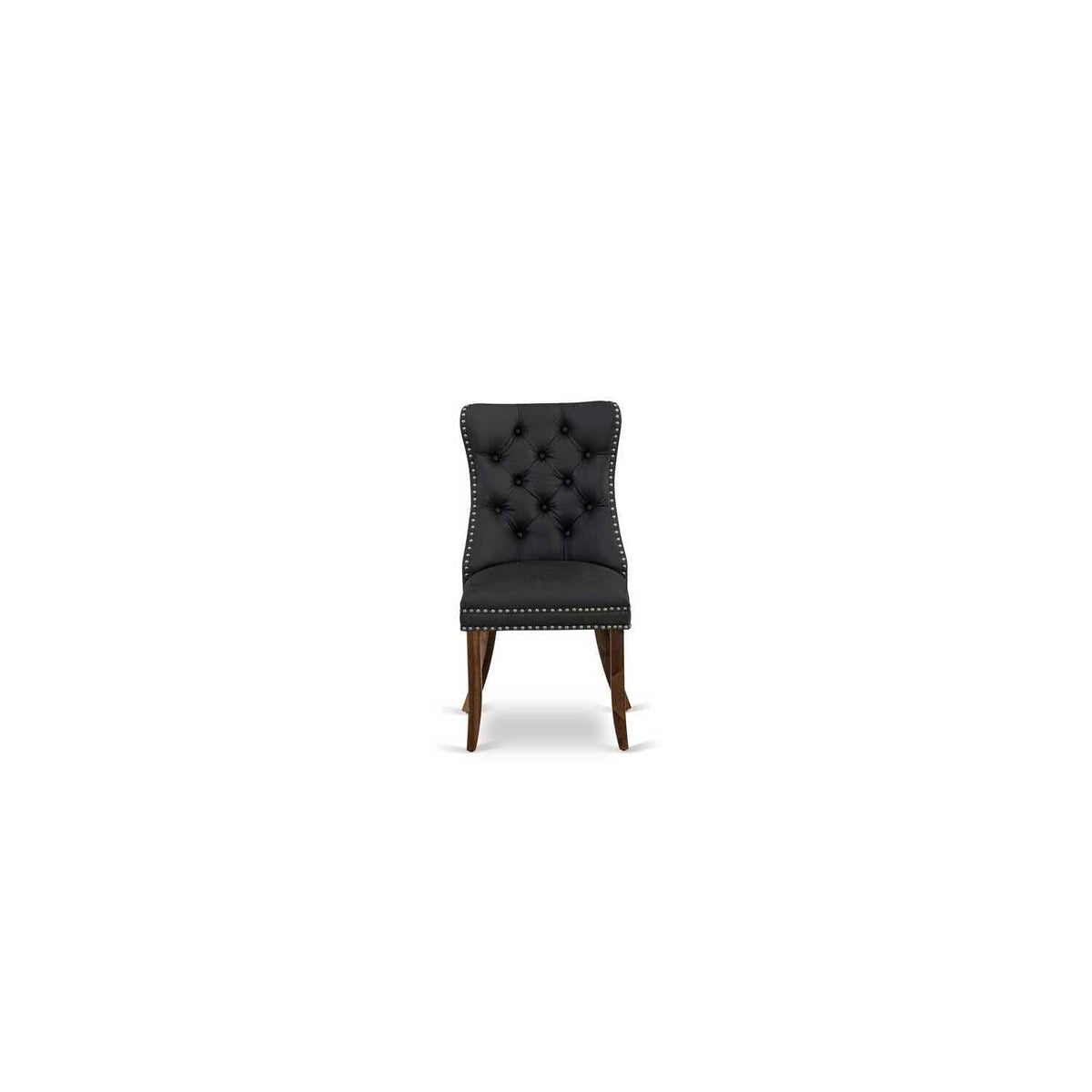 9 Piece Dining Table Set with 8 Dark Grey PU Leather Chairs N23584
