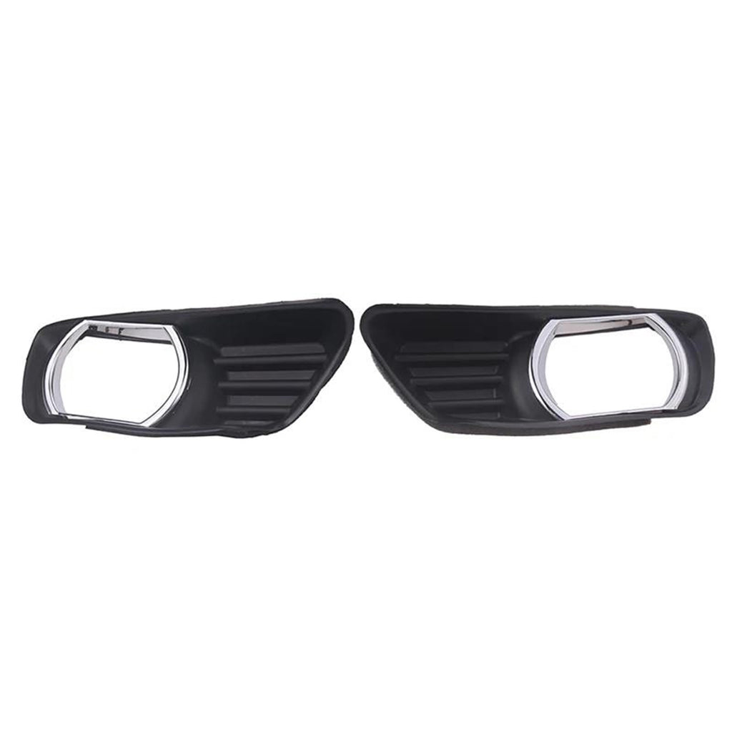 Front Bumper Fog Light Covers Bezel Hole Grilles E89779