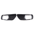 Front Bumper Fog Light Covers Bezel Hole Grilles E89779