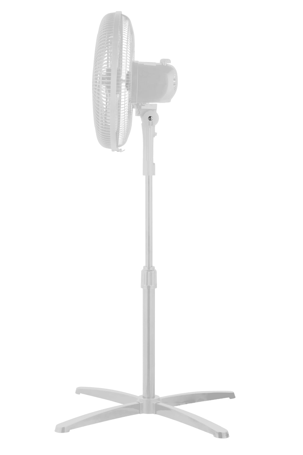 16-inch Oscillating Pedestal Fan with 3-Speed Control, White I906421