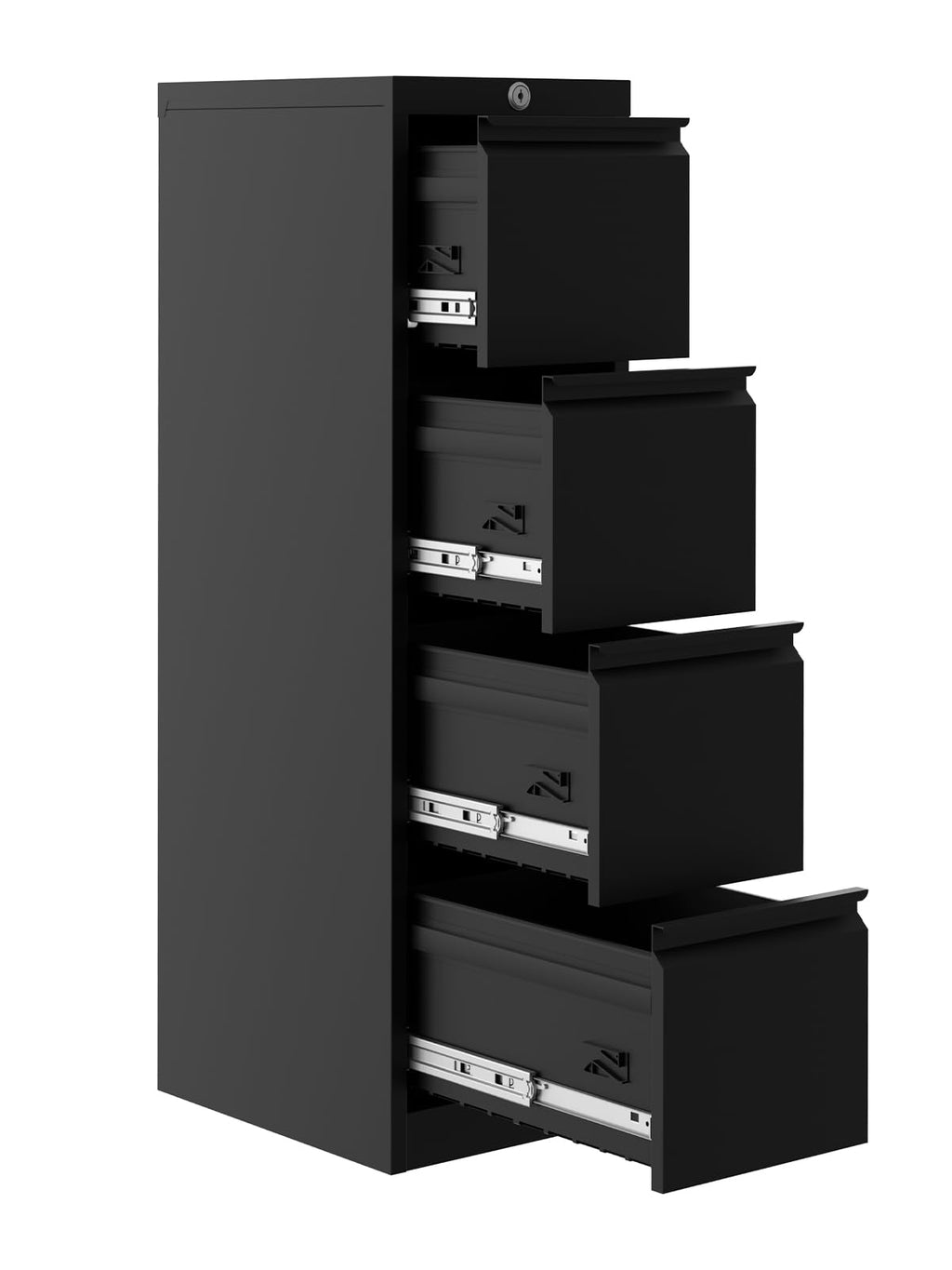 4 Drawer Metal File Cabinet with Lock Y2719