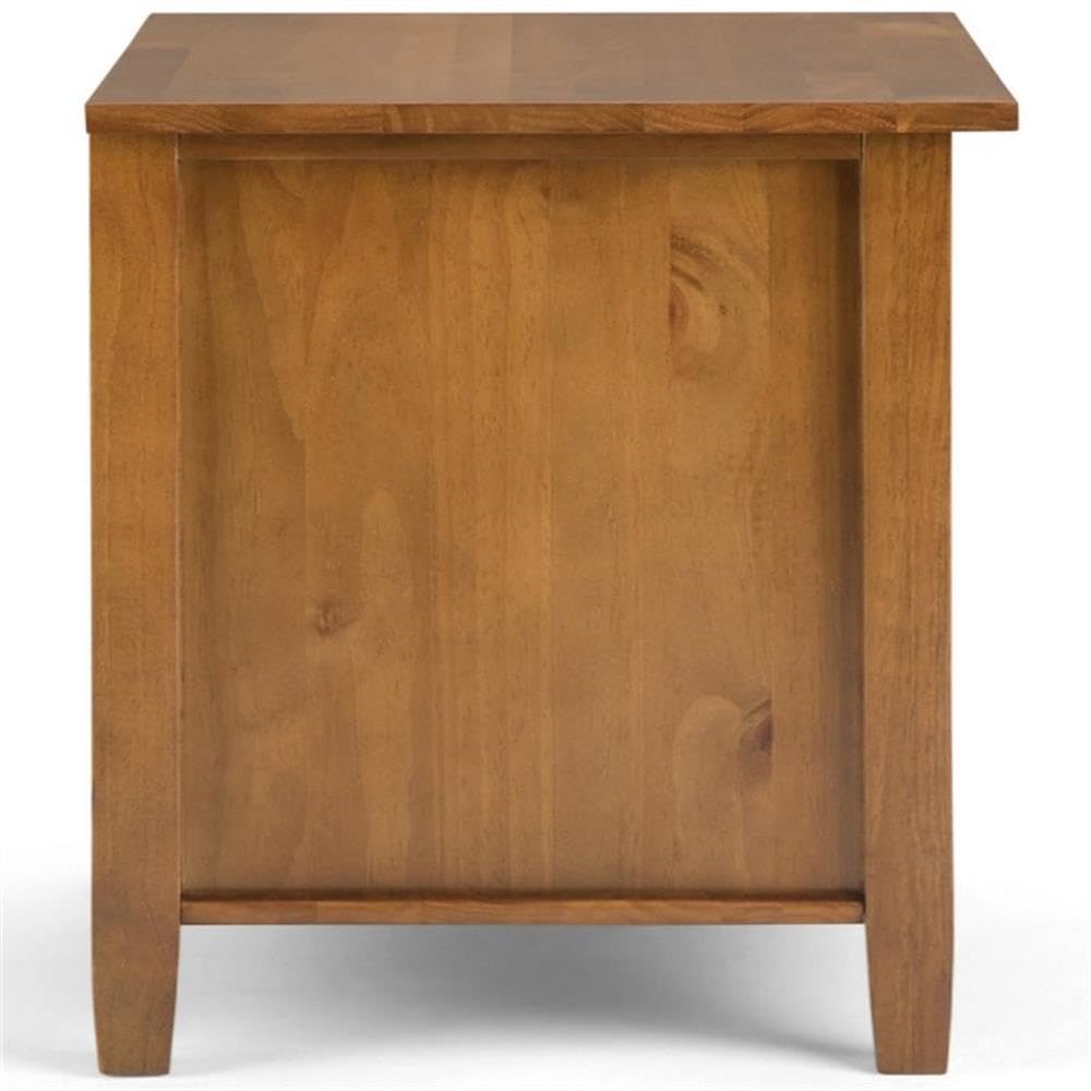 2-Piece Wood 24" Bedside Nightstand Table Set L267