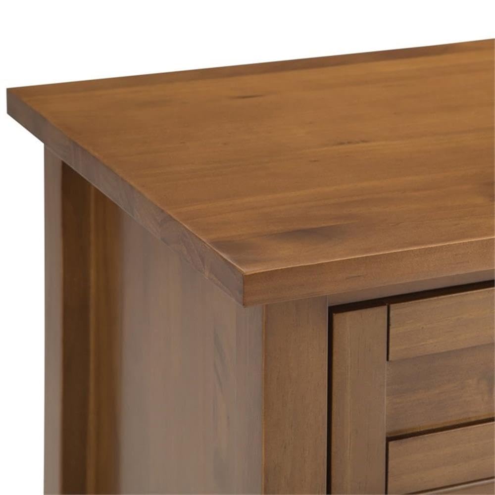2-Piece Wood 24" Bedside Nightstand Table Set L267