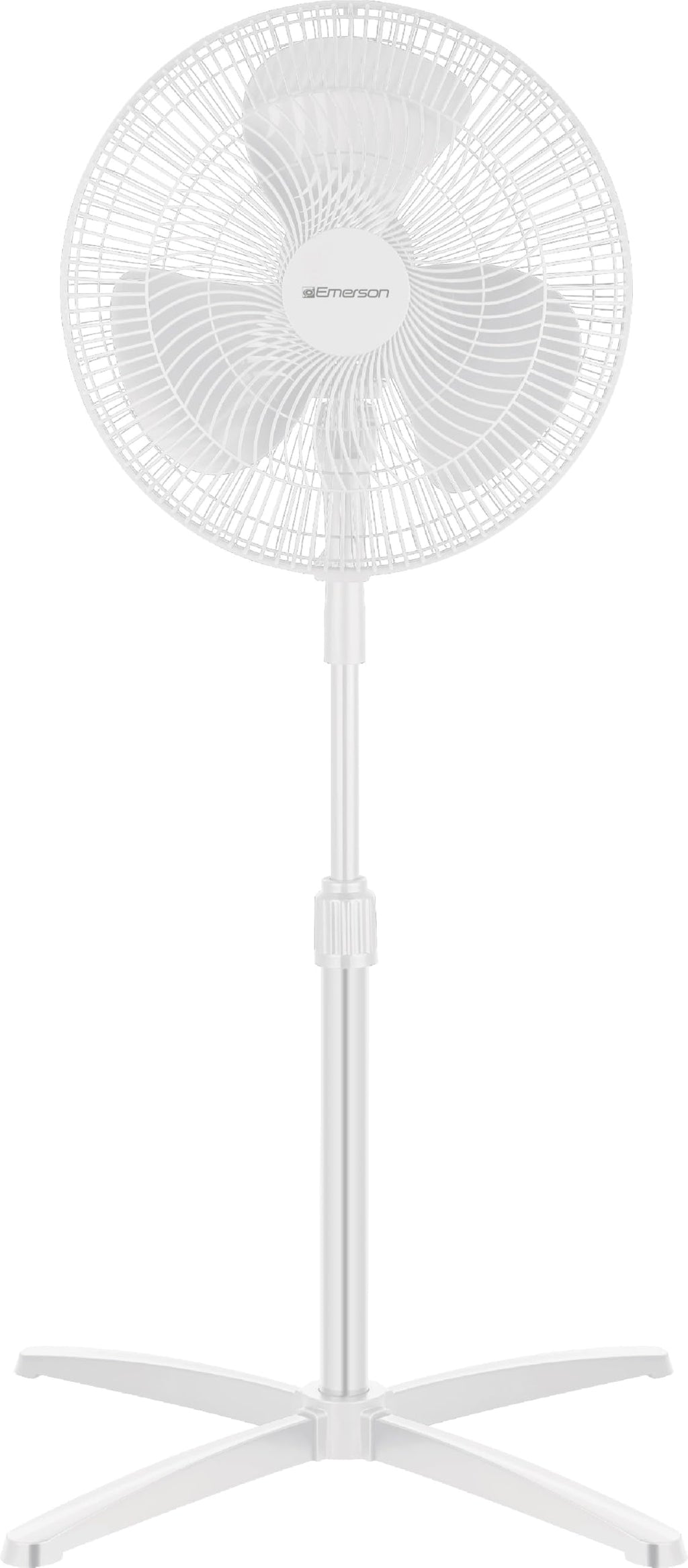 16-inch Oscillating Pedestal Fan with 3-Speed Control, White I906421