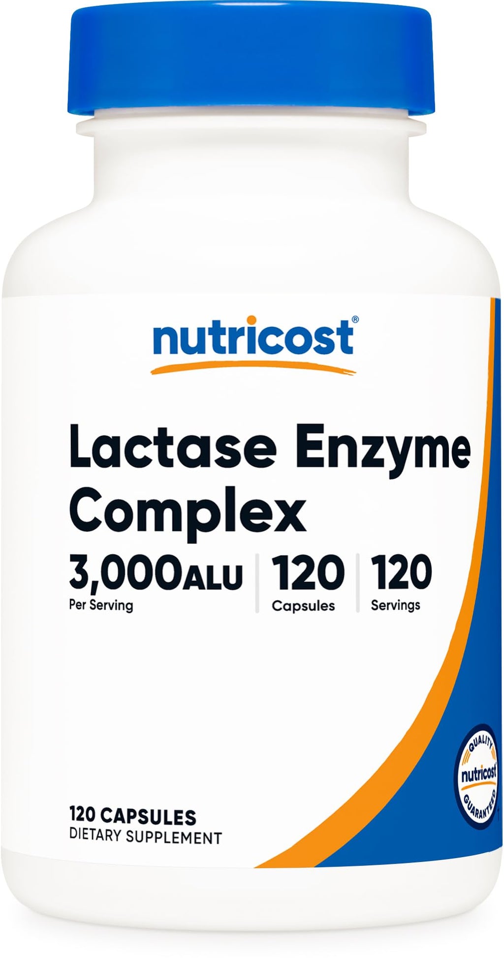 Lactase Enzyme Complex 120 Capsules Gluten-Free R761