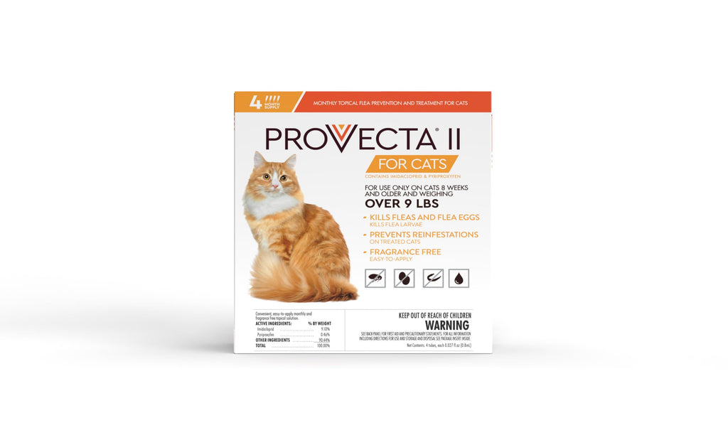 Flea Treatment for Large Cats Over 9 lbs, 4-Month Supply D71818