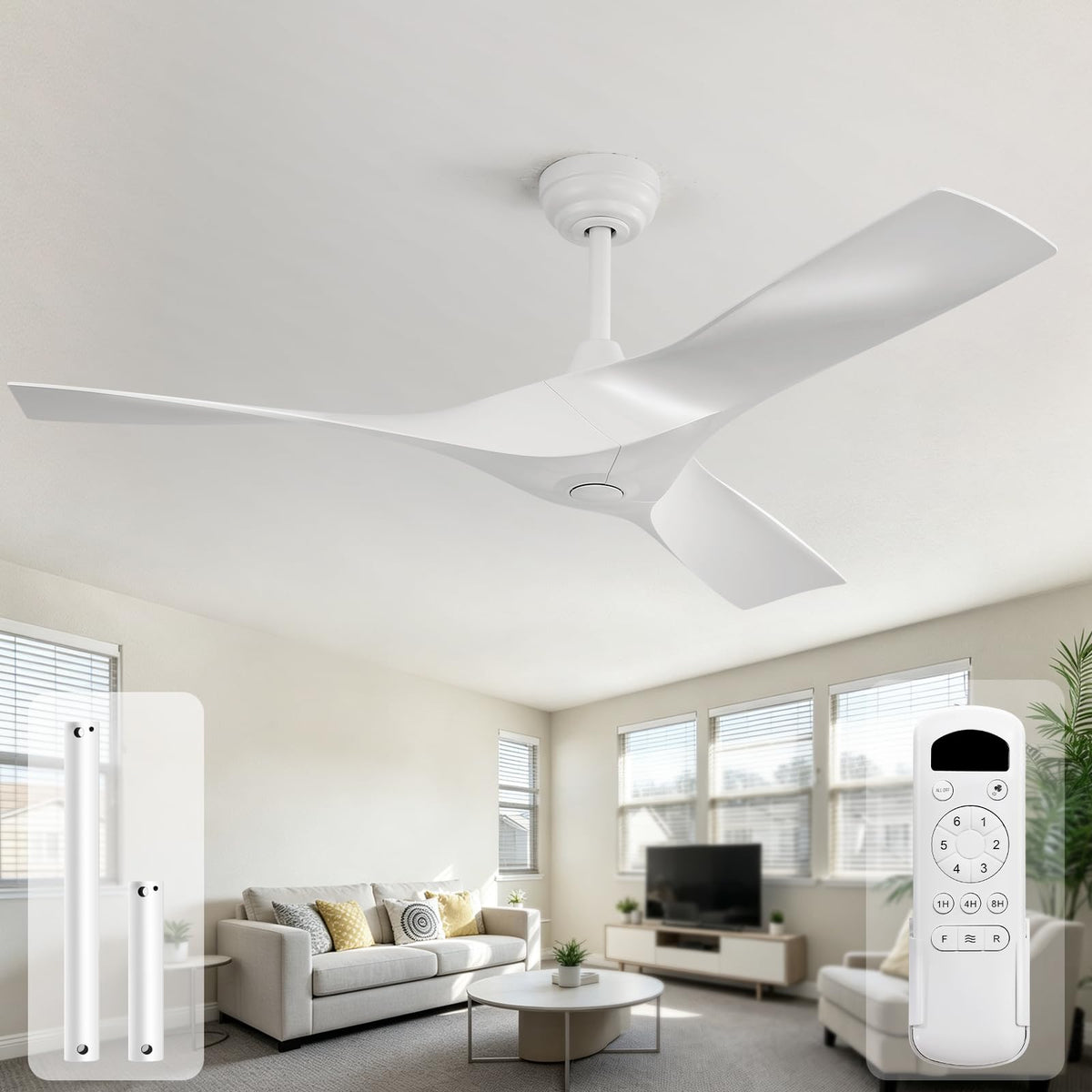 52 Inch Ceiling Fan Y8179
