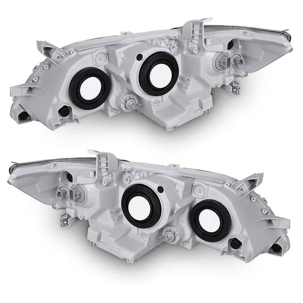 Black Projector Headlight Assembly Pair N6537