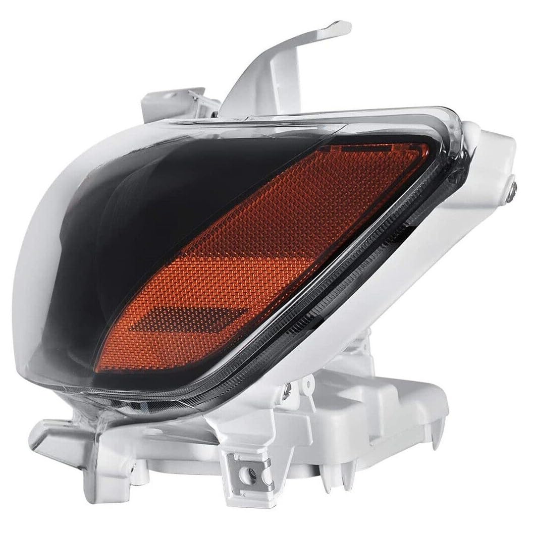 Black Projector Headlight Assembly Pair N6537