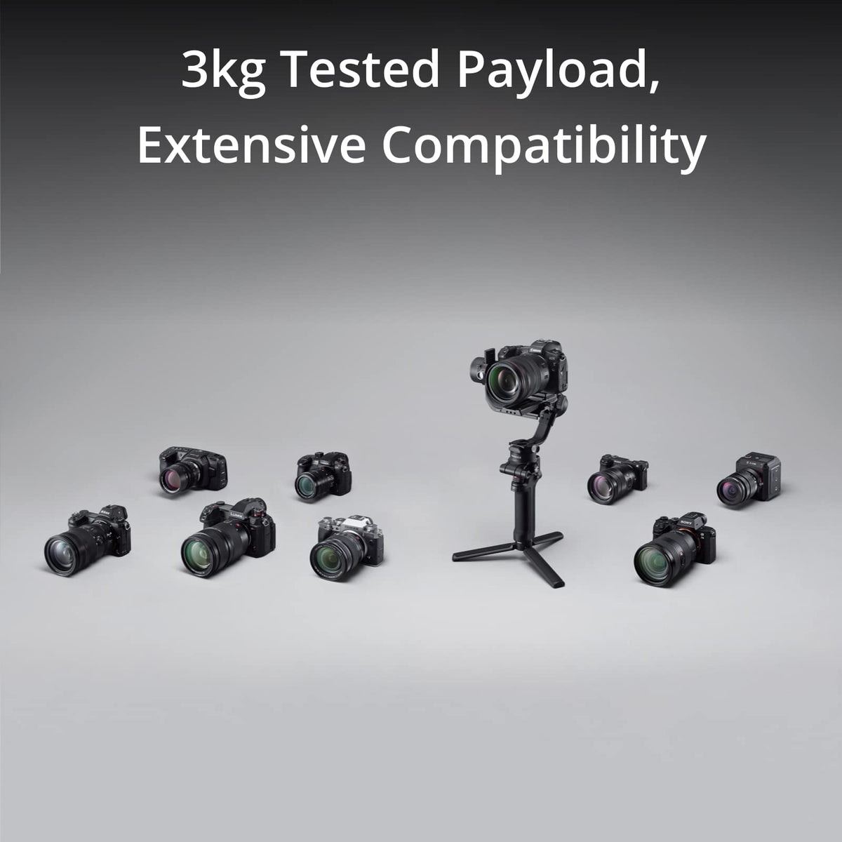 3-Axis Gimbal Stabilizer for DSLR and Mirrorless Camera A42189