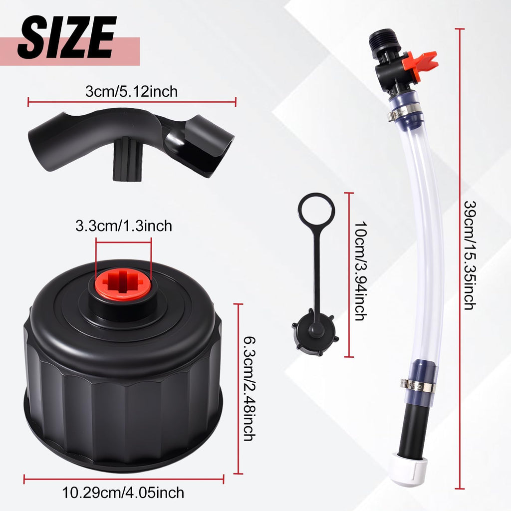 4Pcs Racing Fuel Filler Hose Kits X24668