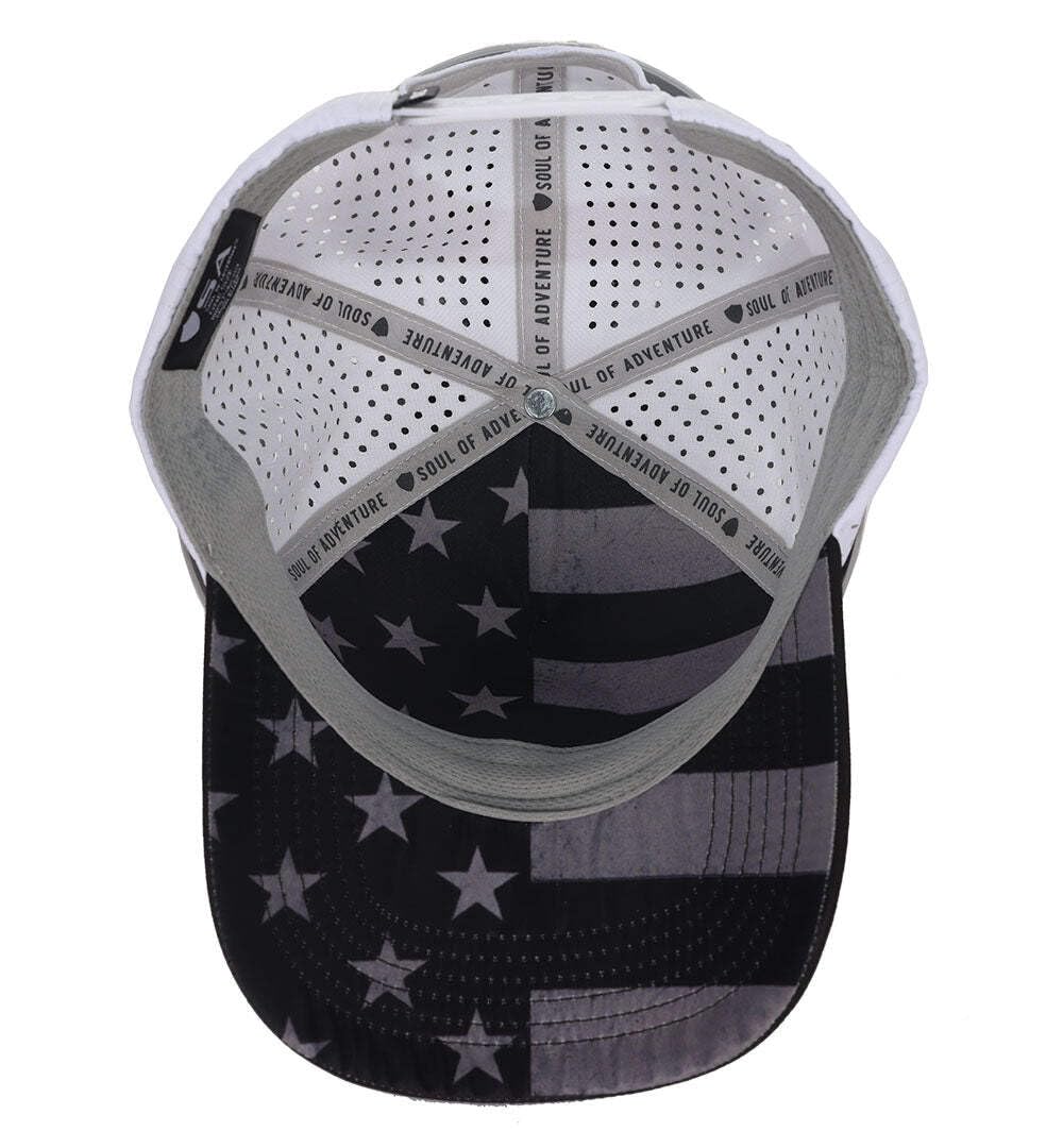White/Black Trucker Hat G751103