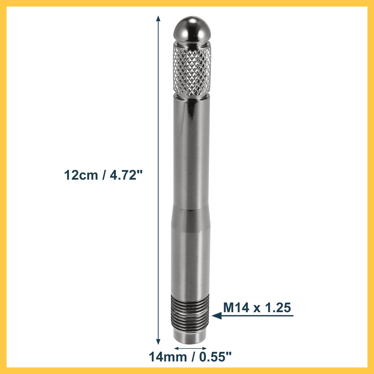 2pcs Stainless Steel Wheel Hangers Alignment Pin M14x1.25 C3307