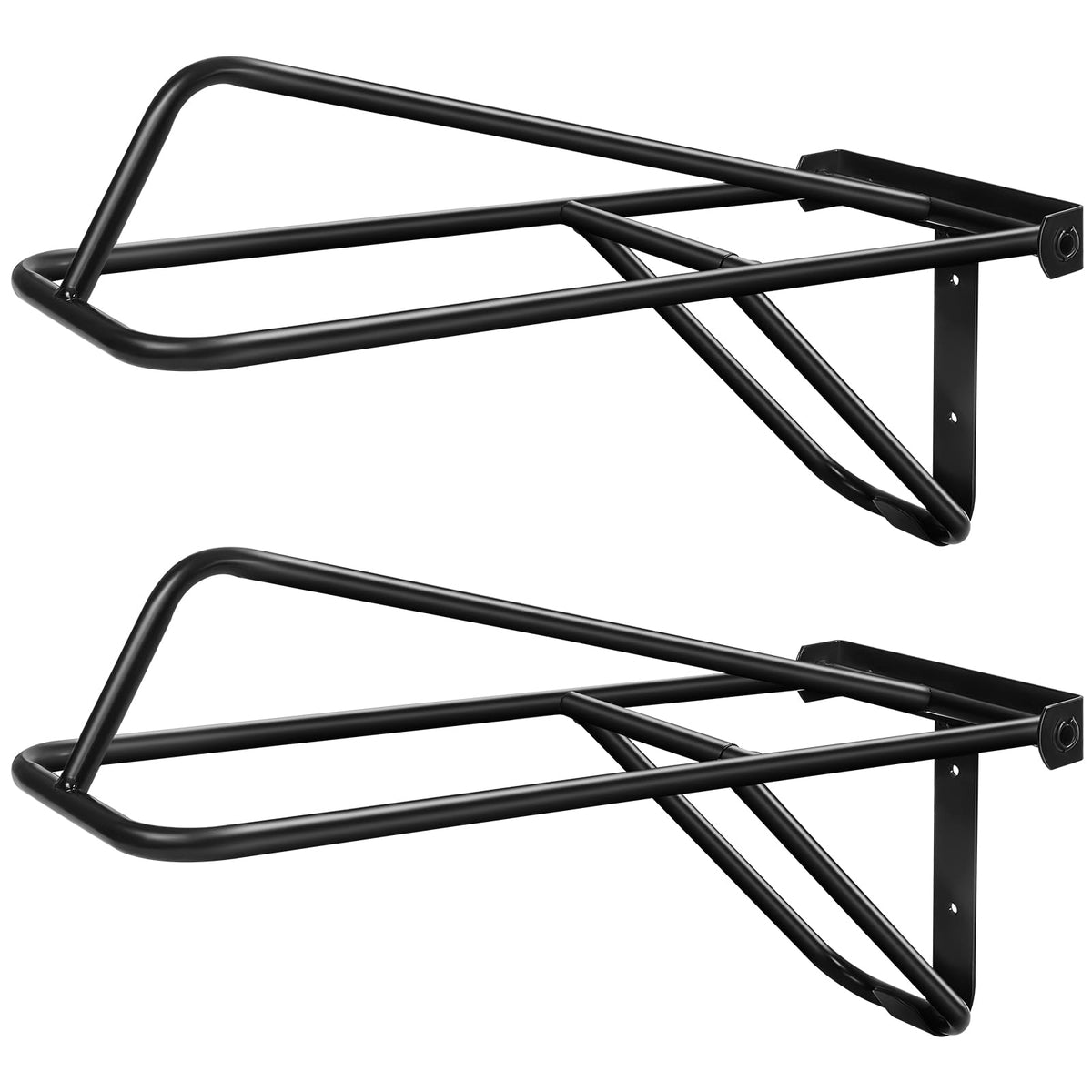 2 Pieces Portable Folding Saddle Rack N657