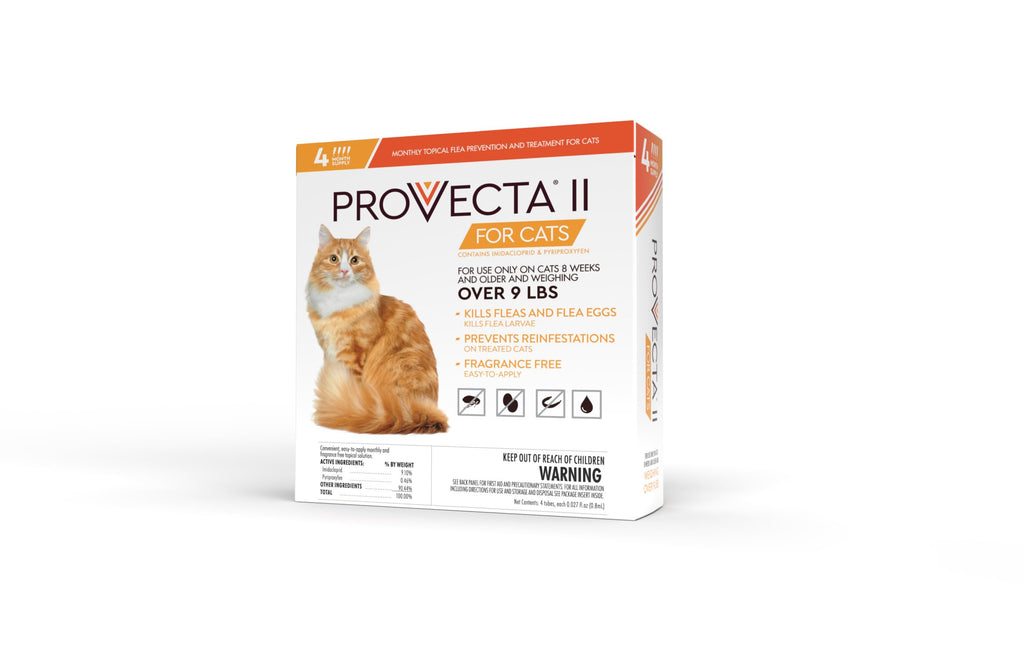 Flea Treatment for Large Cats Over 9 lbs, 4-Month Supply D71818