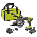 18V Drill and Circular Saw Starter Kit with Two 1.5Ah Batteries and Charger D38442