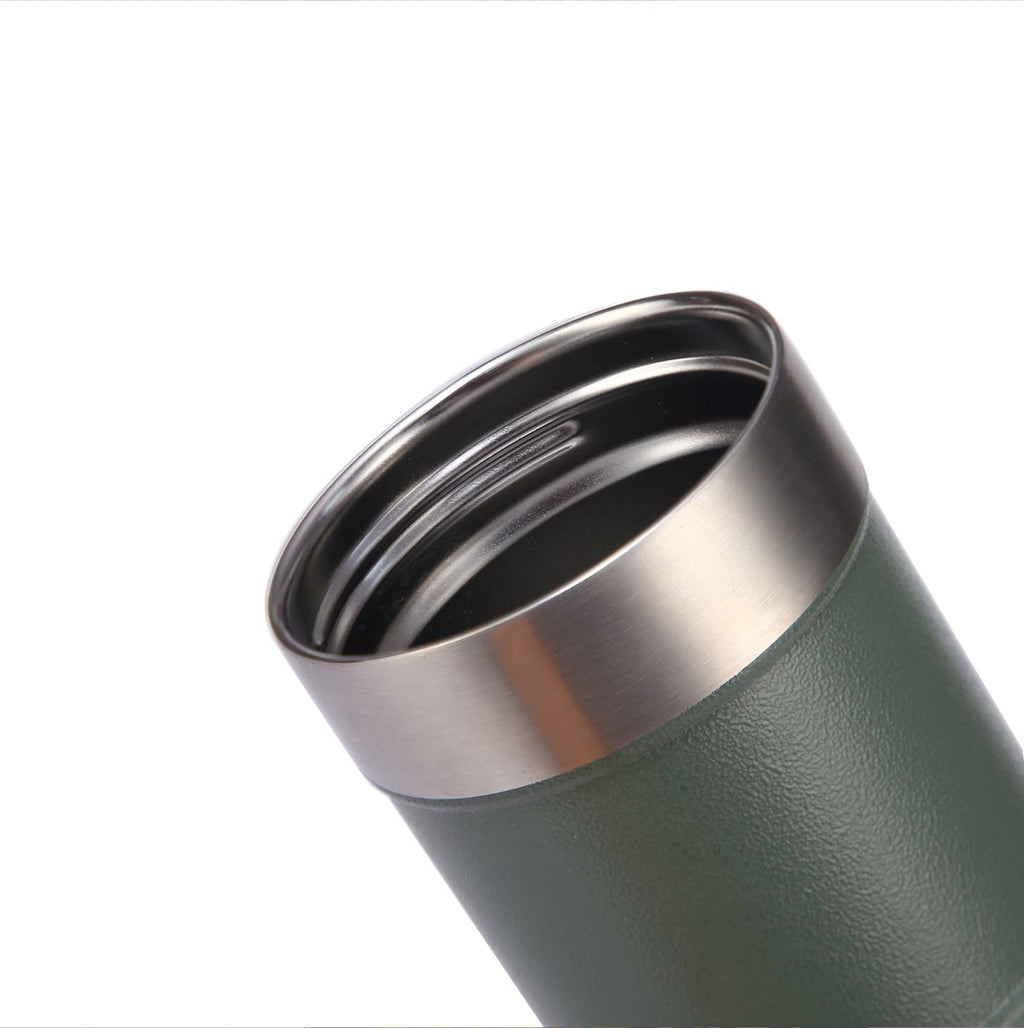 16oz Stainless Steel Insulated Travel Mug with Trigger Lid A8626