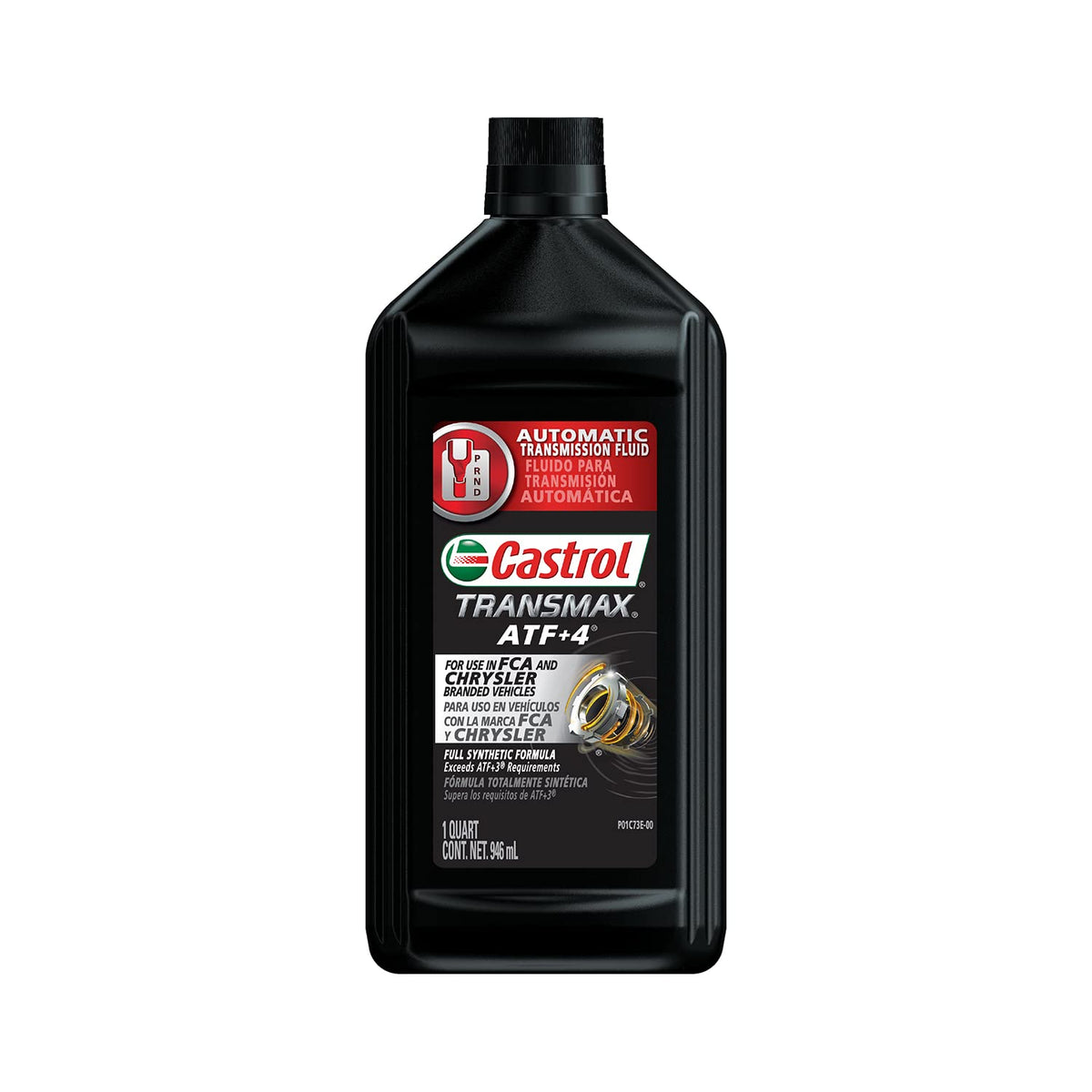 Transmax ATF+4 Automatic Transmission Fluid, 1 Quart, Pack of 6 W334608