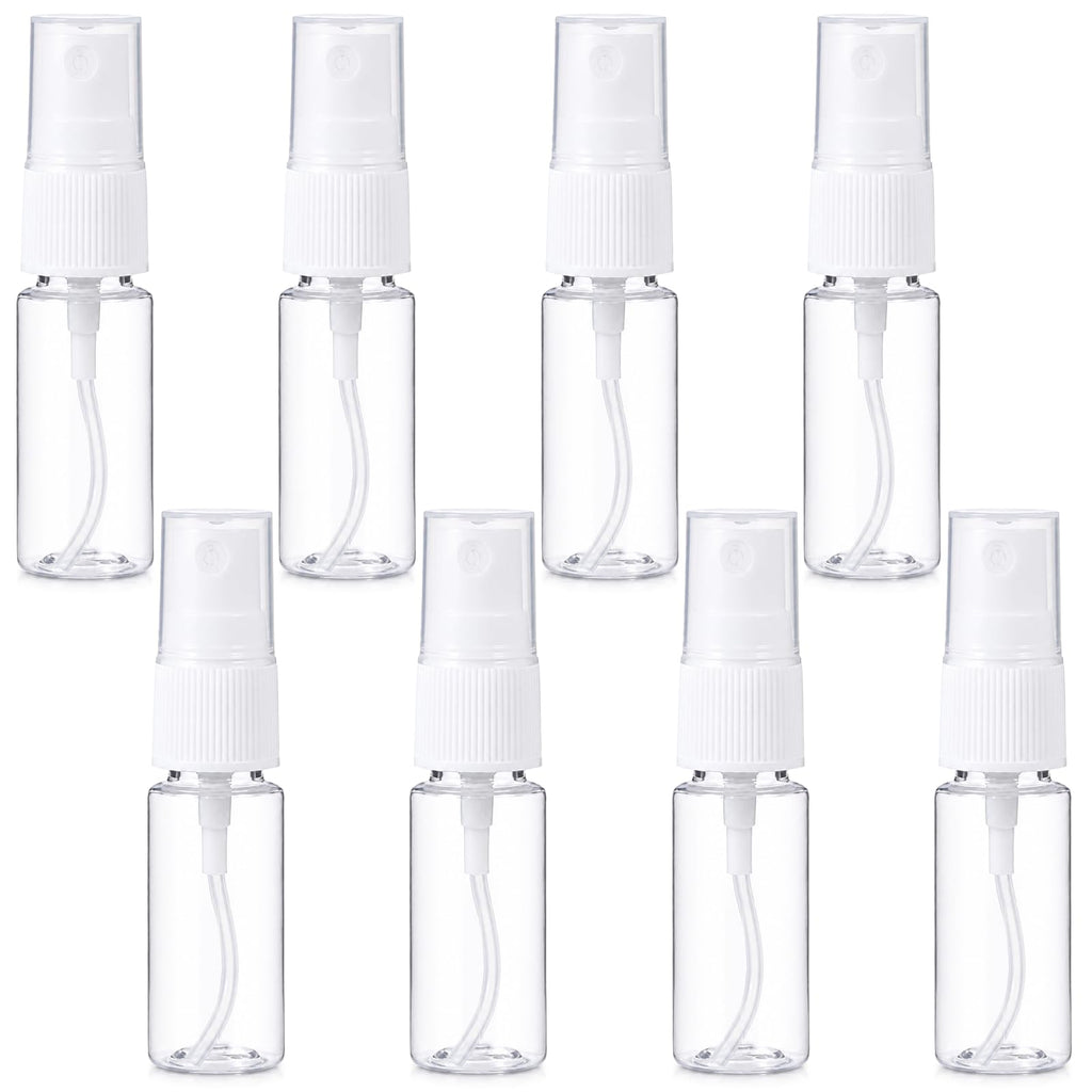 8 Pcs 0.5 Oz Fine Mist Travel Spray Bottles E14304