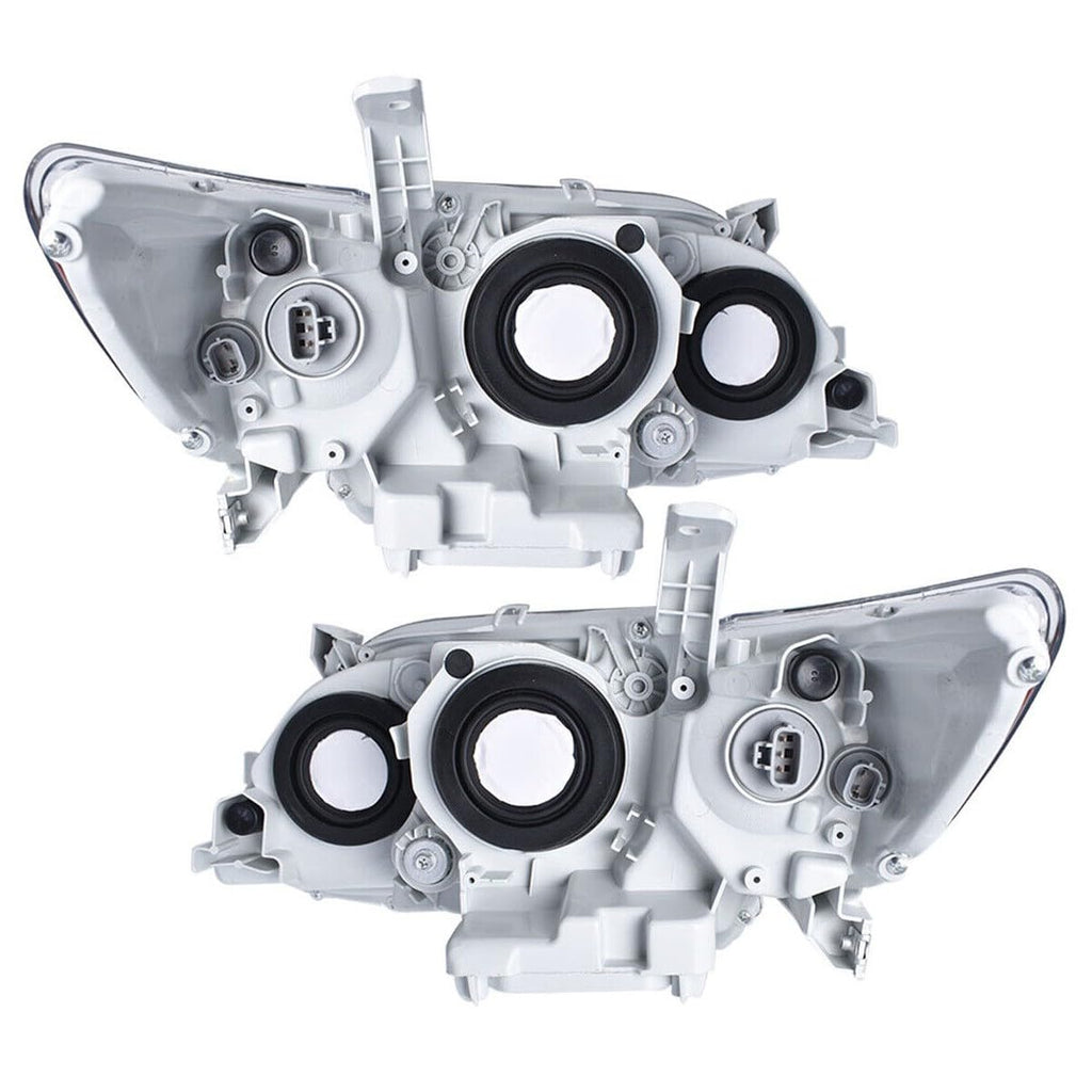 Black Projector Headlight Assembly Pair N6537