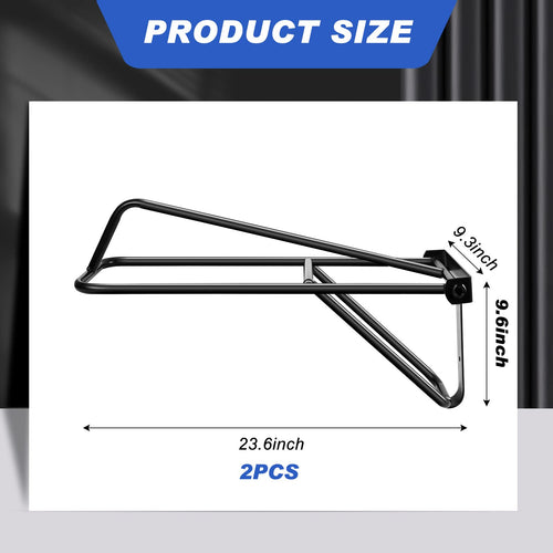 2 Pieces Portable Folding Saddle Rack N657