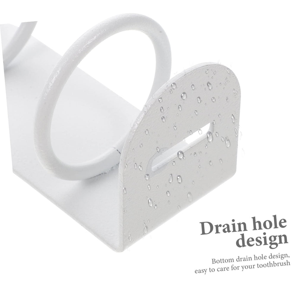 Wall Mount Toothbrush Holder 2 Pack Iron K700