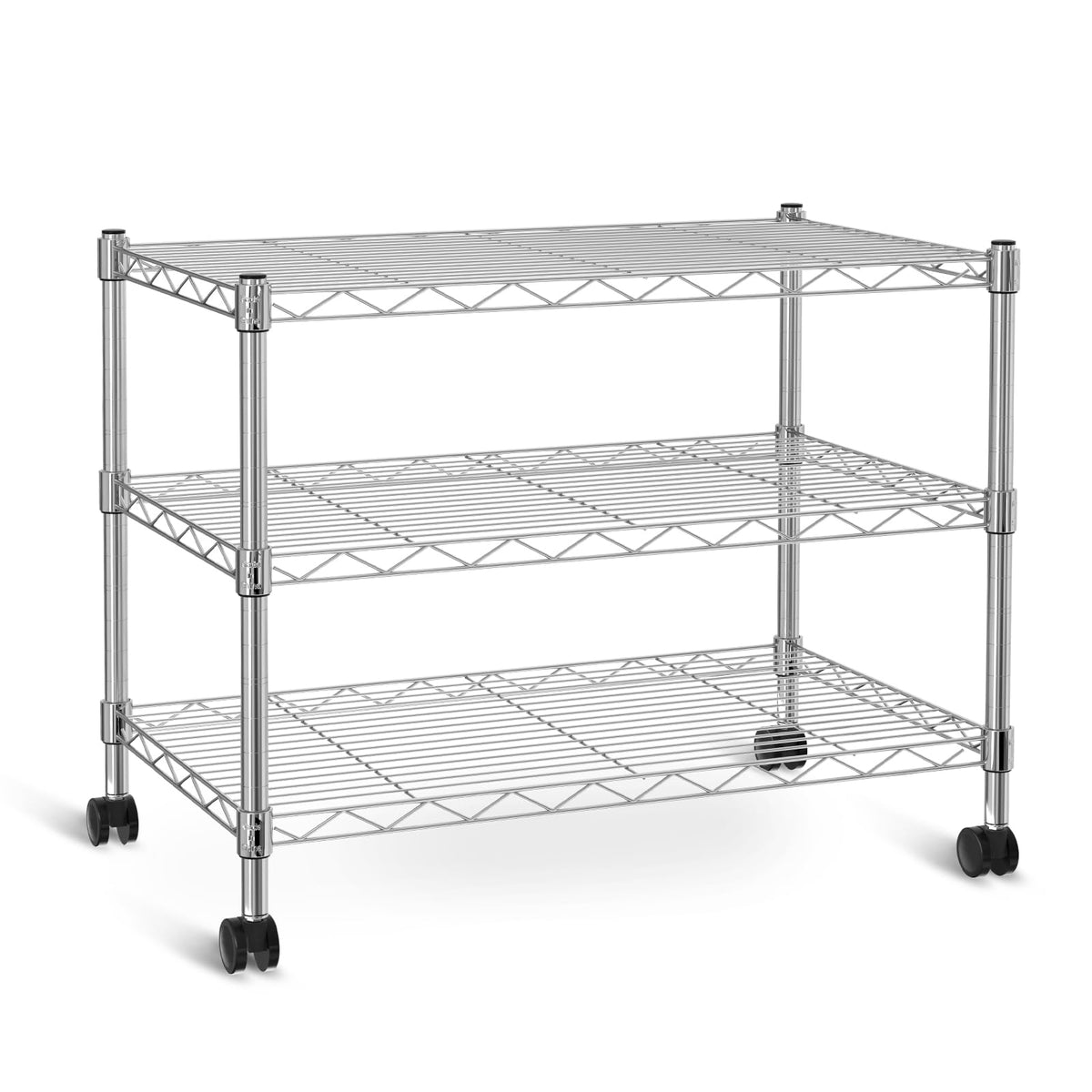 3 Tier Chrome Shelving Unit K710