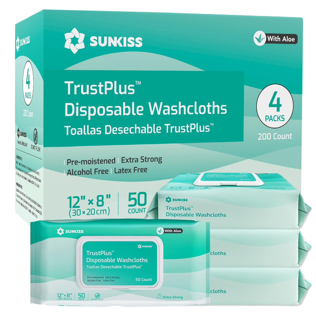 Adult Diapers XLarge 15 Count & Wet Wipes 200 Count P519051