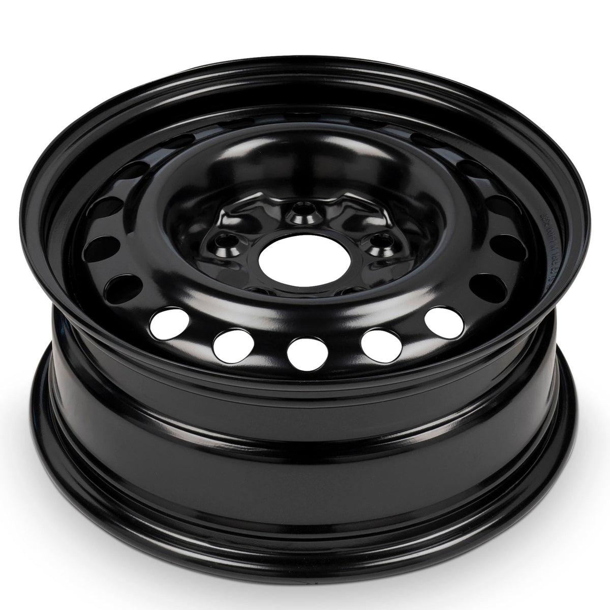 16 Inch Painted Black Van Wheel C977