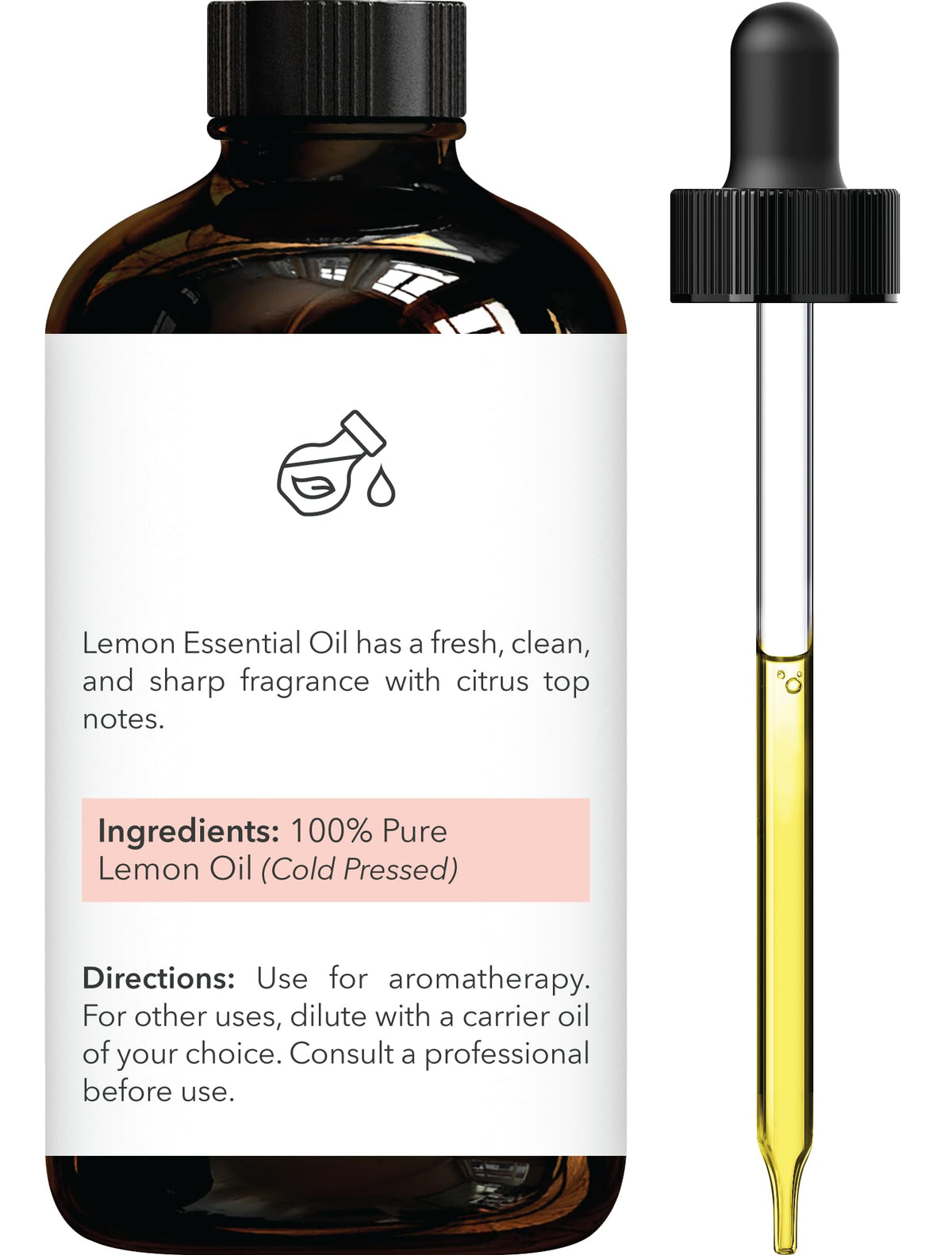 Lemon & Lemongrass Essential Oils 4 Fl Oz Pack of 2 D67114