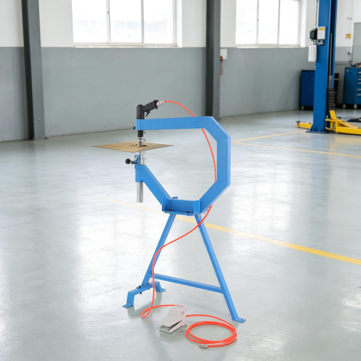Pneumatic Planishing Hammer with Pedal & Stand P4155