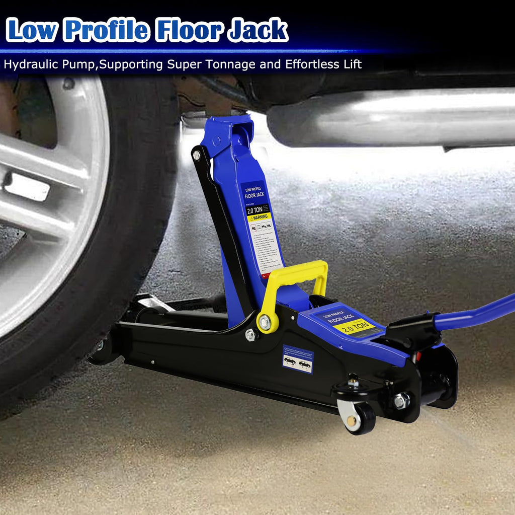 2 Ton Low Profile Hydraulic Steel Floor Jack R104416