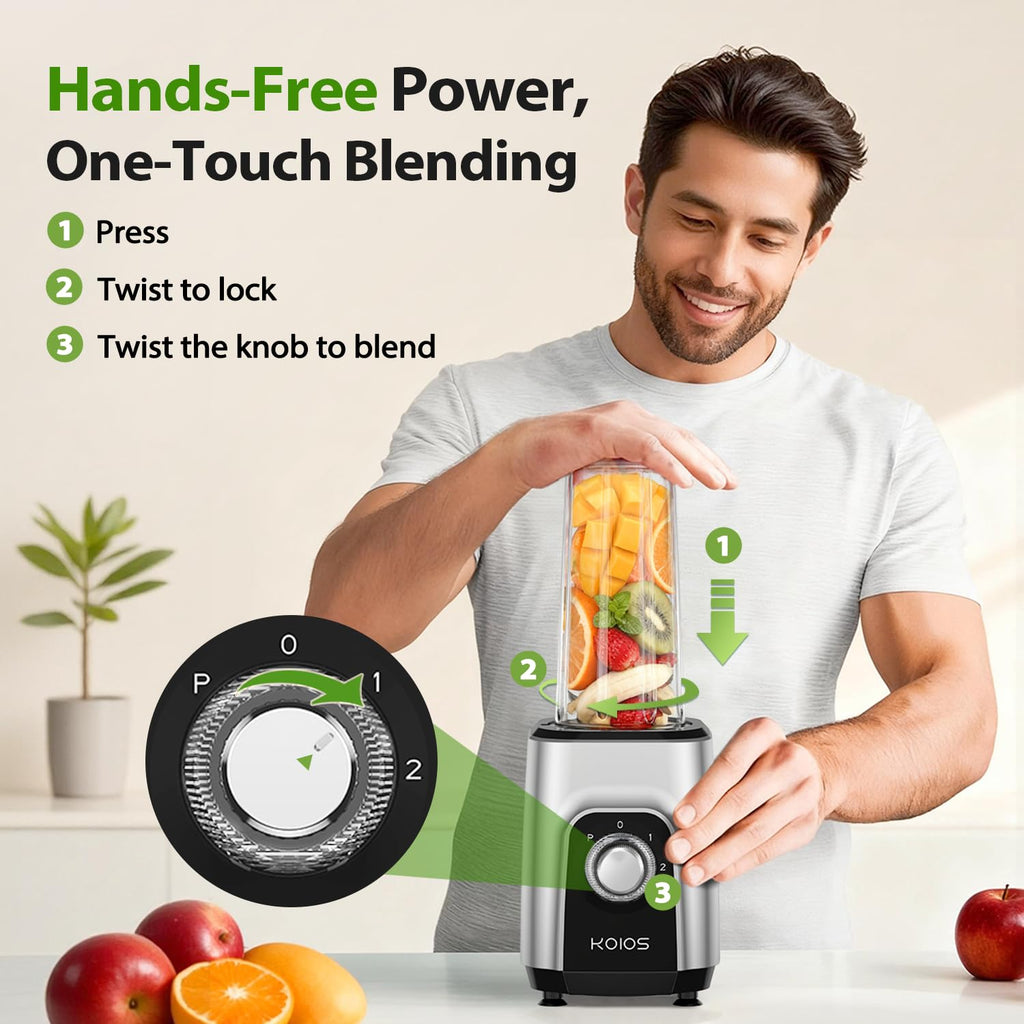 1000W 4 in 1 Blender Food Processor Combo Y886