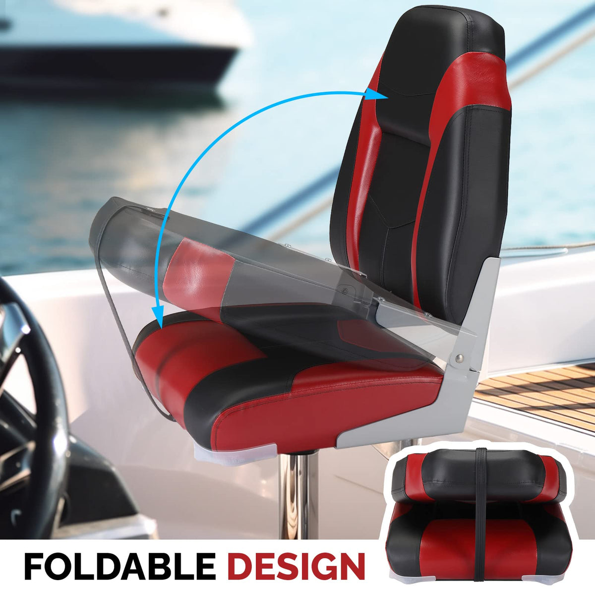 Folding Waterproof Boat Seats 2 Packs A605