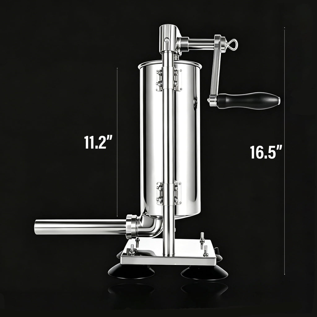 3L Manual Sausage Stuffer Machine 304 Stainless Steel F150