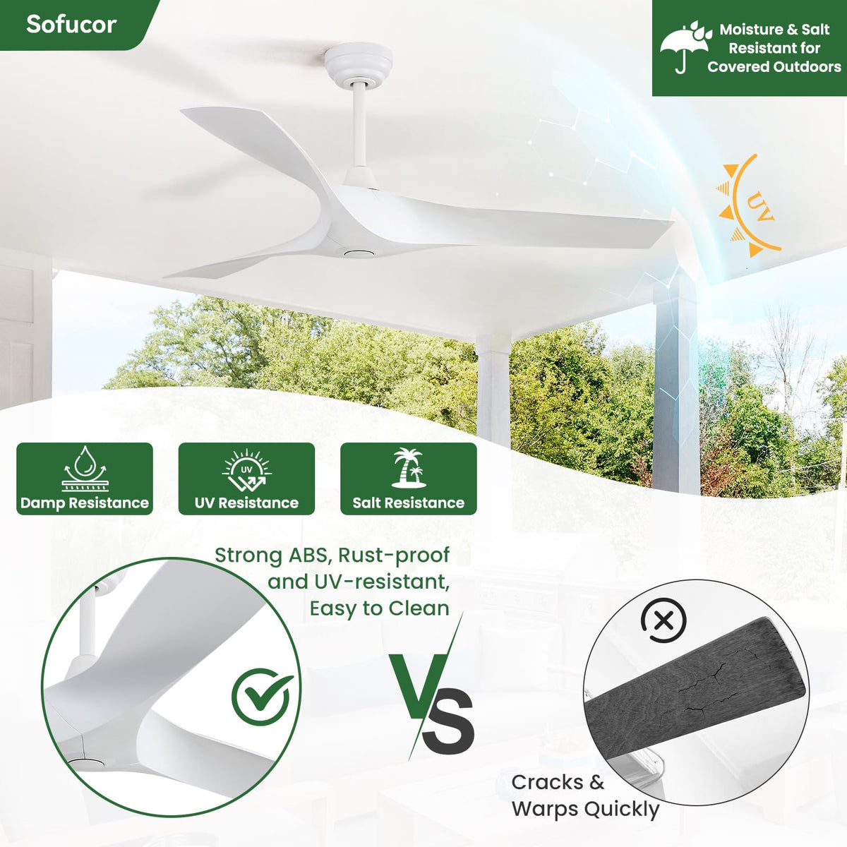 52 Inch Ceiling Fan Y8179