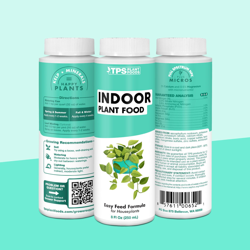 Indoor Plant Food Liquid Fertilizer 32oz Y509