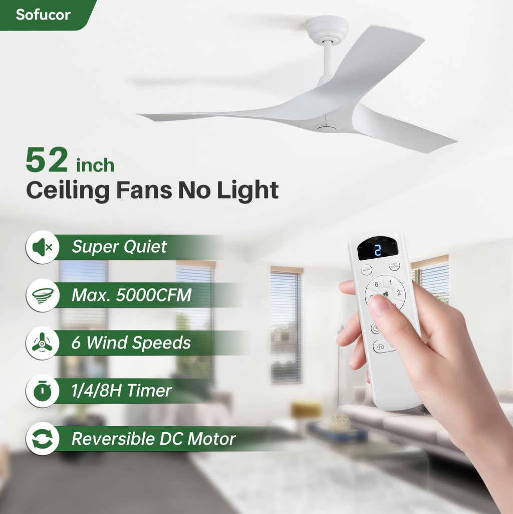 52 Inch Ceiling Fan Y8179