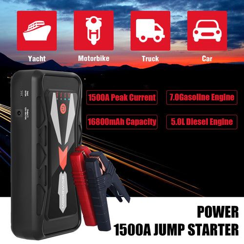 12V Car Jump Starter, 16800mAh K83674