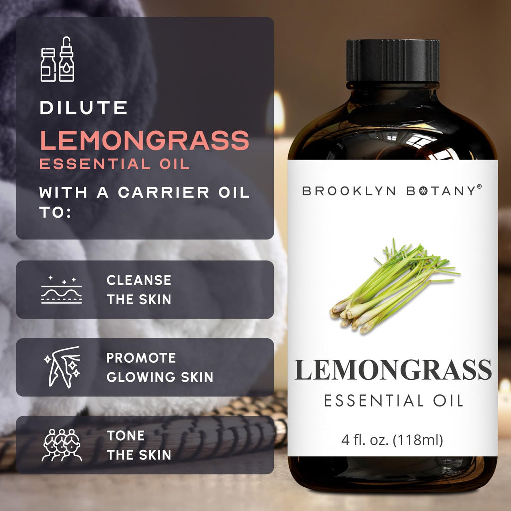 Lemon & Lemongrass Essential Oils 4 Fl Oz Pack of 2 D67114