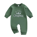 Newborn Thanksgiving Sweatshirt Jumpsuit Romper Y479