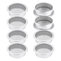 2 Inch Round Open Screen Vent Aluminum Mill Finish 8 Pack N86782
