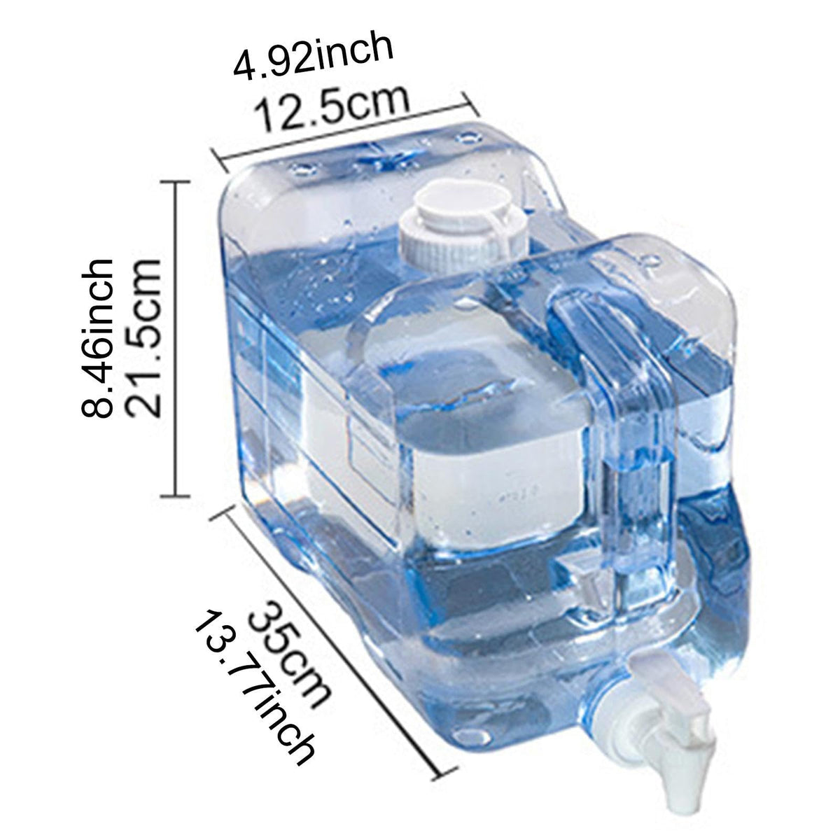 5.7L Portable Water Container with Lid and Handle N263