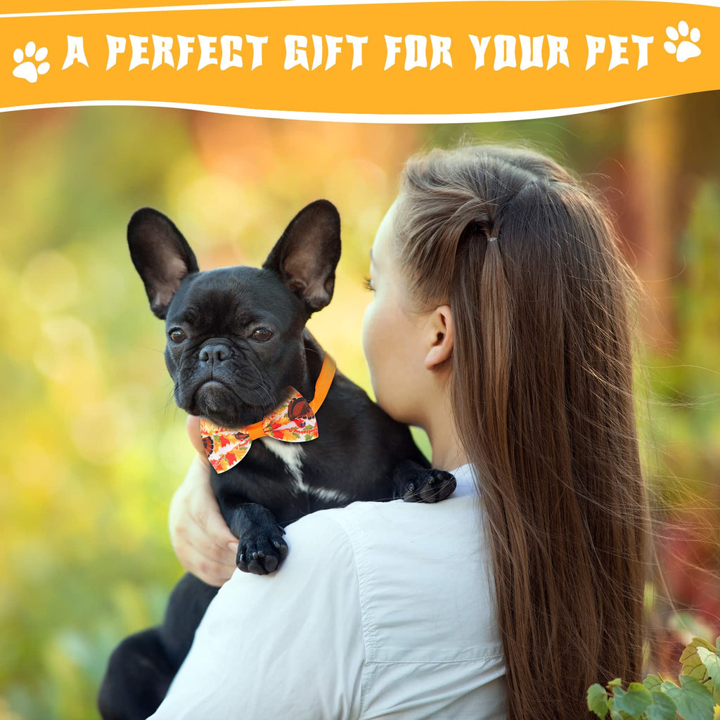 100 Pack Dog Bow Tie Collar Set D874