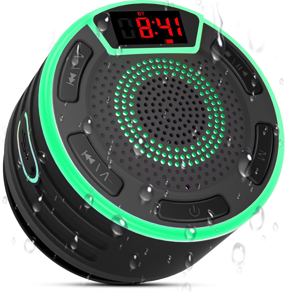 IPX7 Waterproof Portable Bluetooth Speaker with Suction Cup B6115