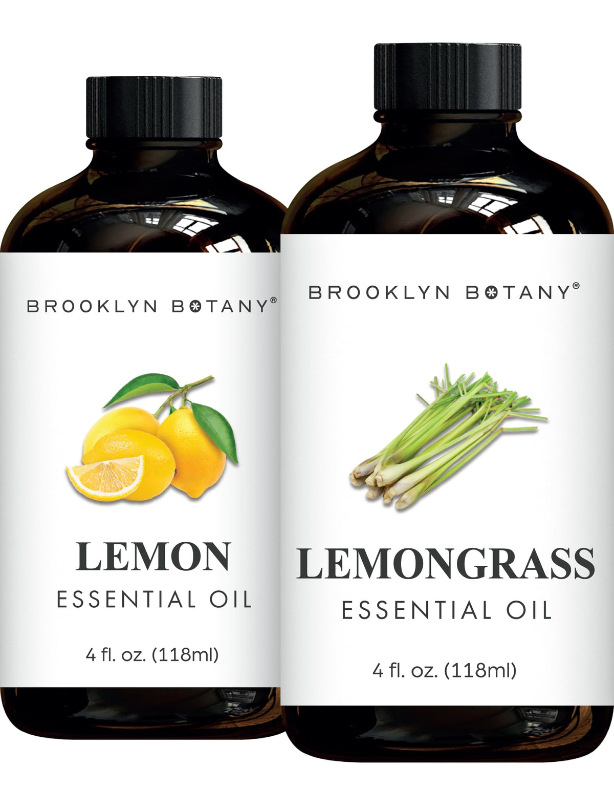 Lemon & Lemongrass Essential Oils 4 Fl Oz Pack of 2 D67114