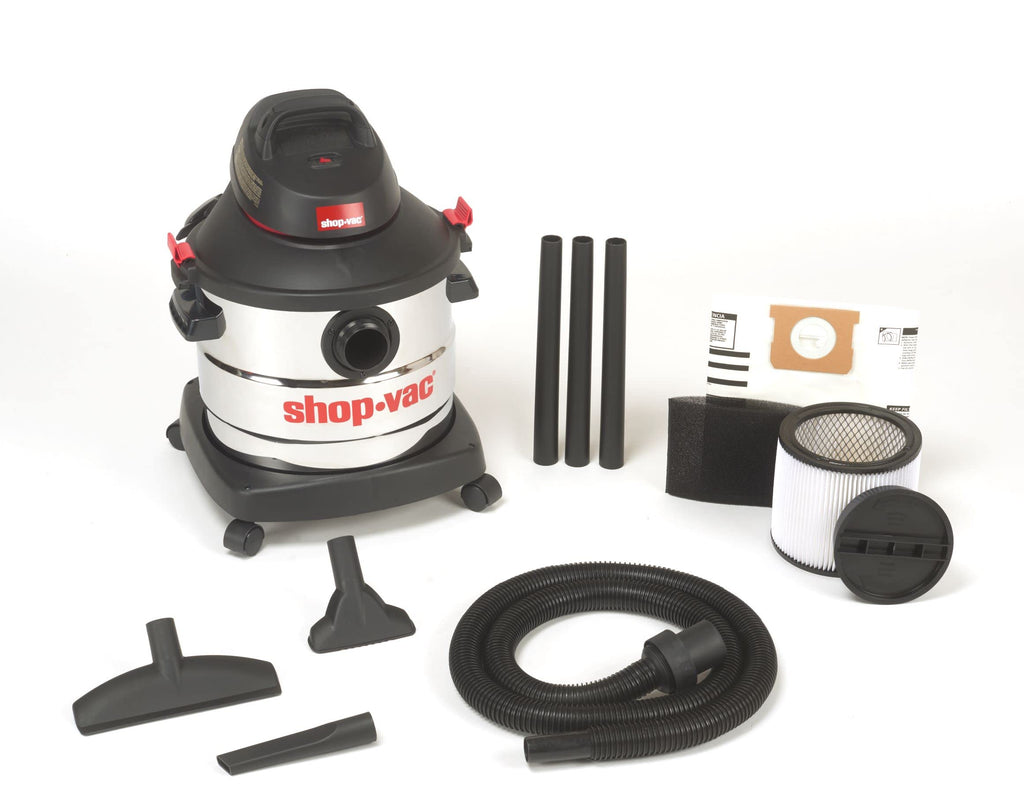 8 Gallon Wet/Dry Vacuum Stainless Steel Y5306