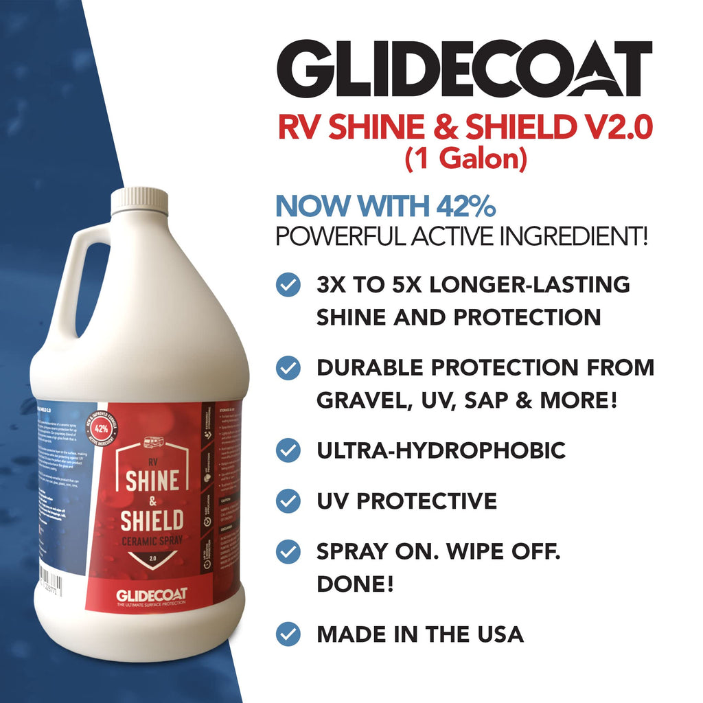 1 Gallon RV Spray Wax Silica Coating M6092