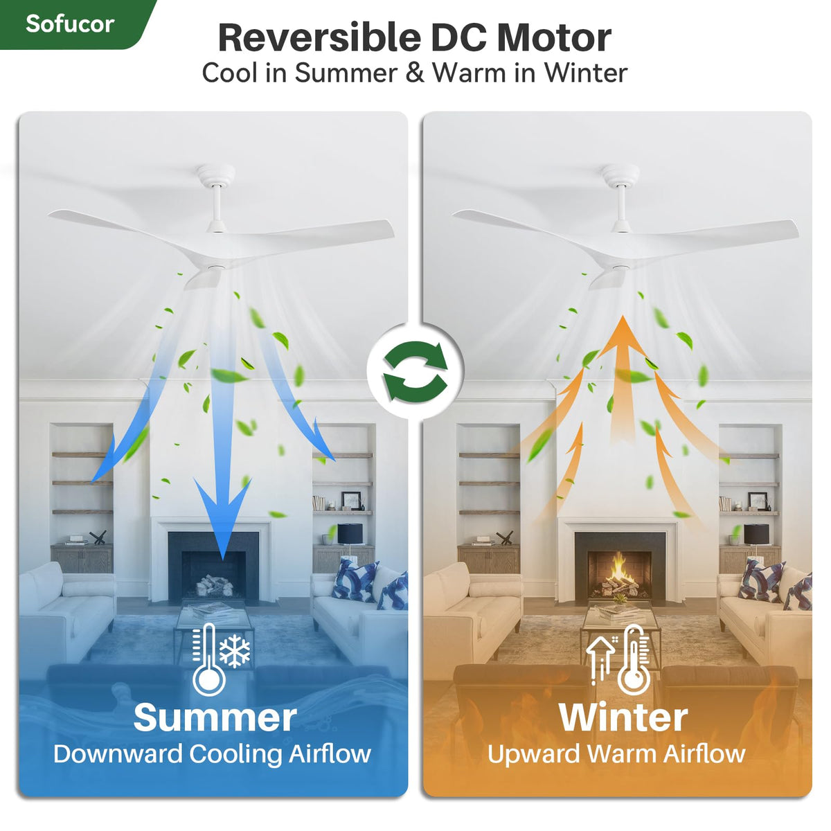 52 Inch Ceiling Fan Y8179