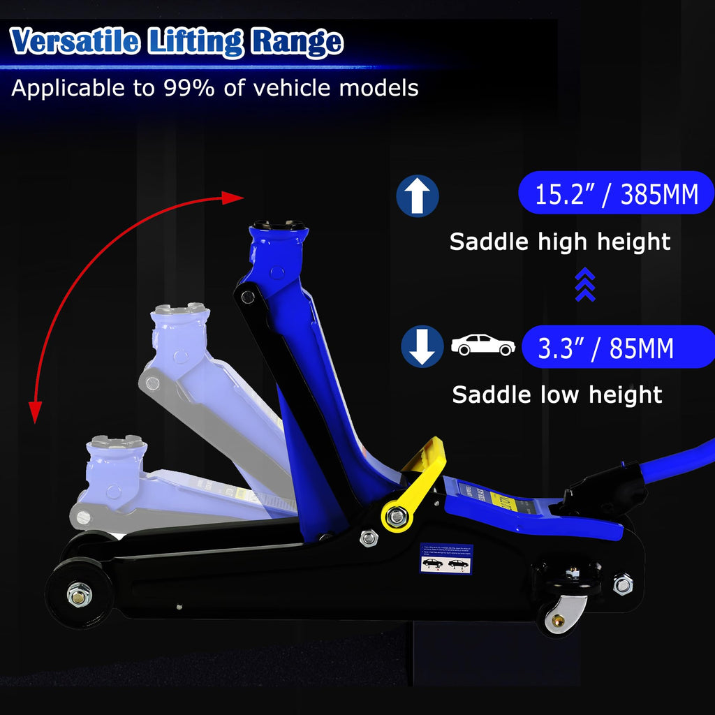 2 Ton Low Profile Hydraulic Steel Floor Jack R104416